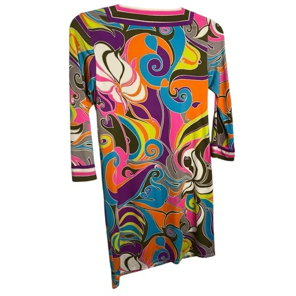 Trina Turk Kaylan Swirl Dress - Picture 3 of 7